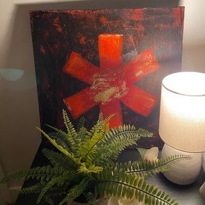 Painting painting in oil